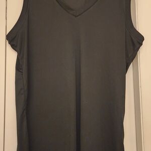 Classic Black Sleeveless Women's Top